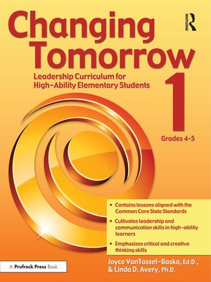 cover image of Changing Tomorrow 1, Grades 4-5